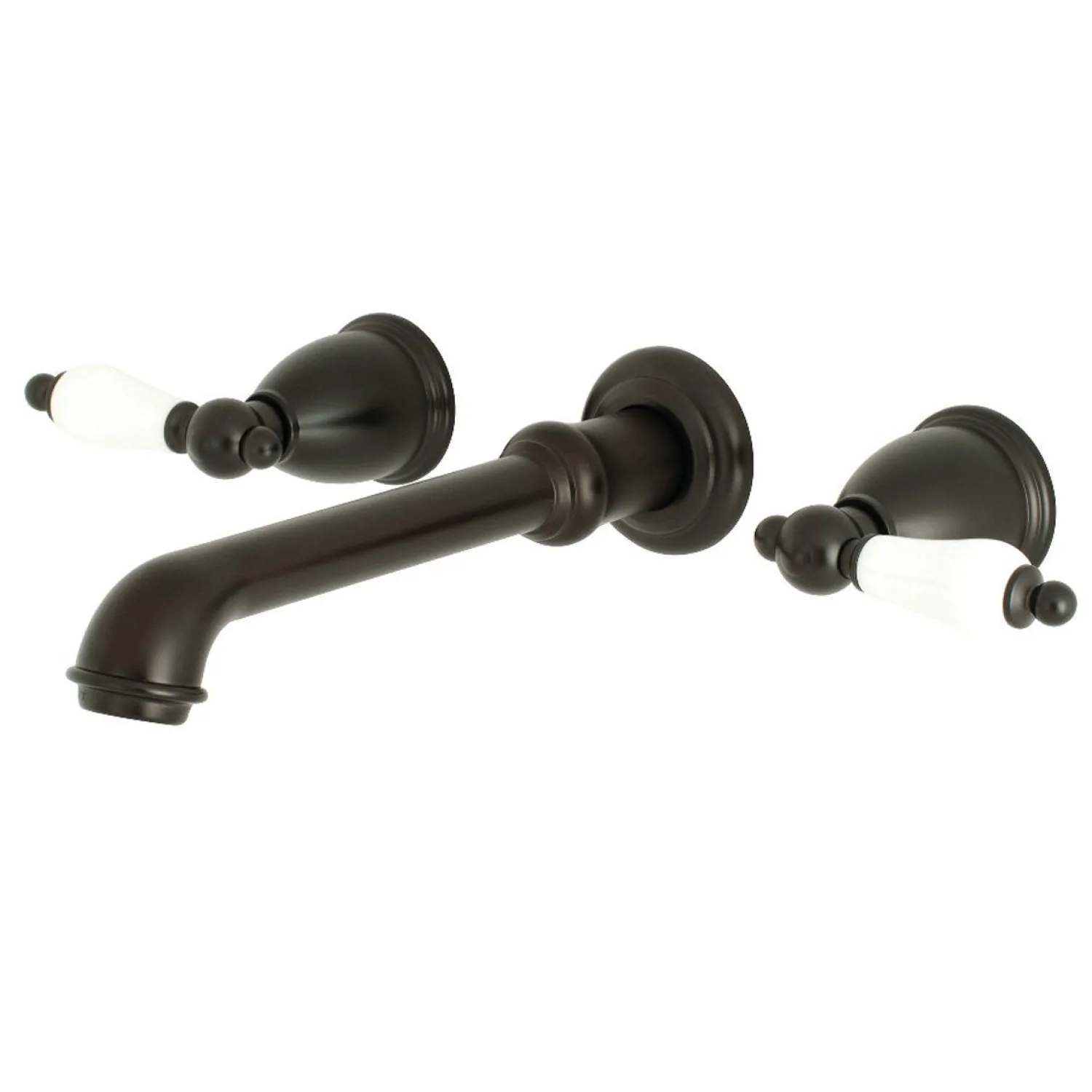 Two-Handle Wall Mount Bathroom Faucet Wall Mount