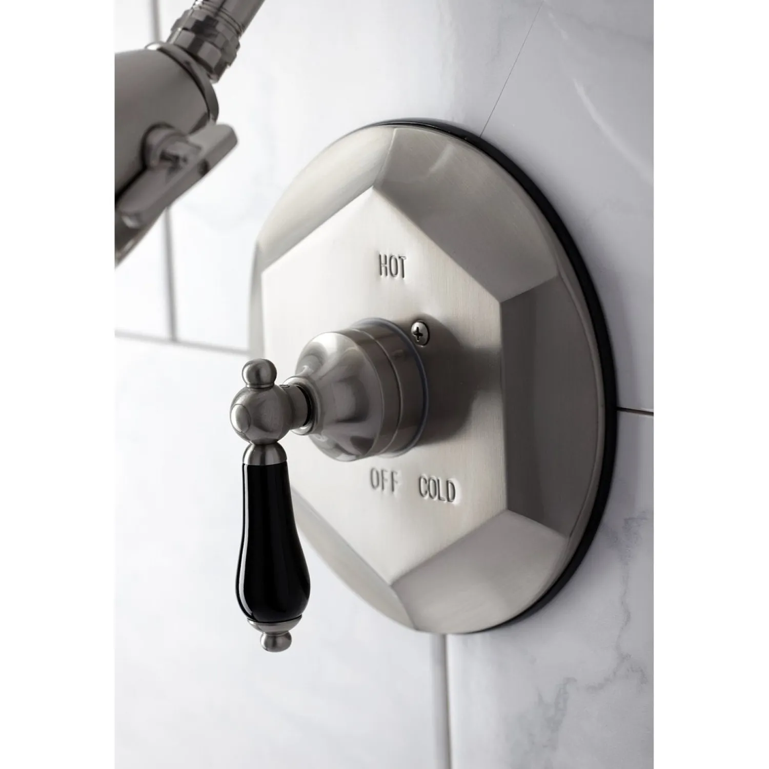 Best VB4638PKLSO Metropolitan Onyx Shower Faucet Only with Lever Handle in Brushed Nickel Shower Heads