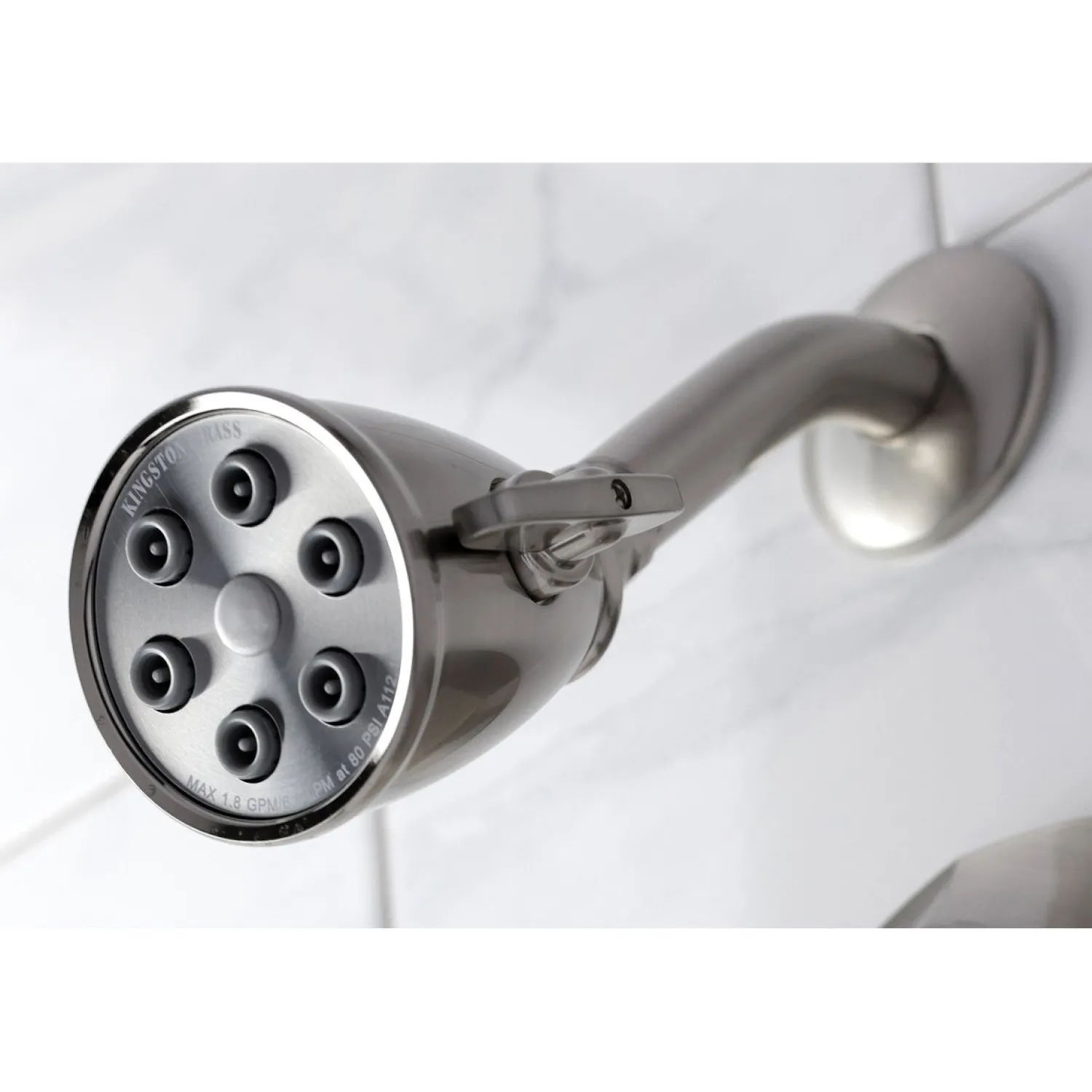 Best VB4638PKLSO Metropolitan Onyx Shower Faucet Only with Lever Handle in Brushed Nickel Shower Heads