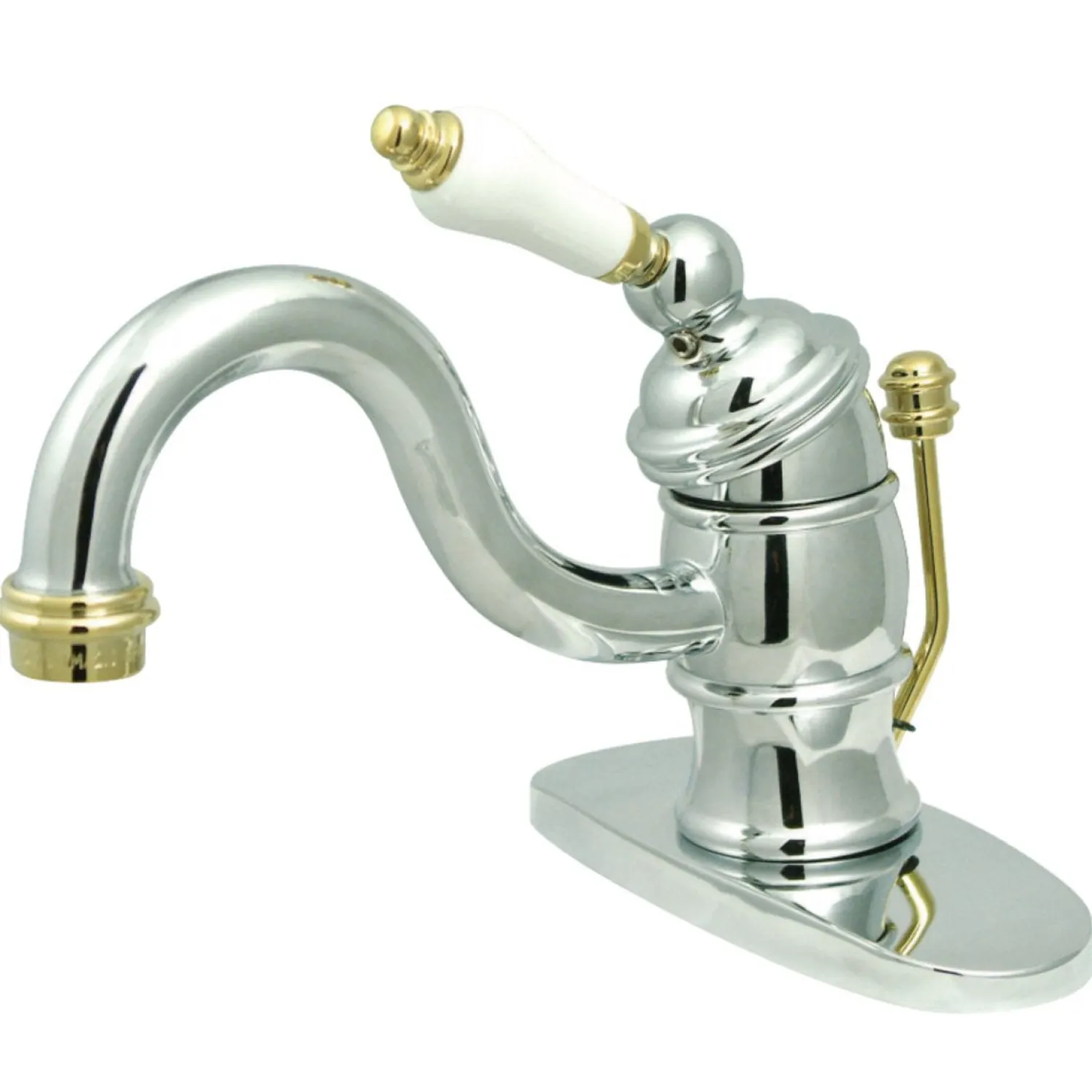 Sale Victorian 4" Centerset Single Handle Bathroom Faucet Single Hole|4" Center Set