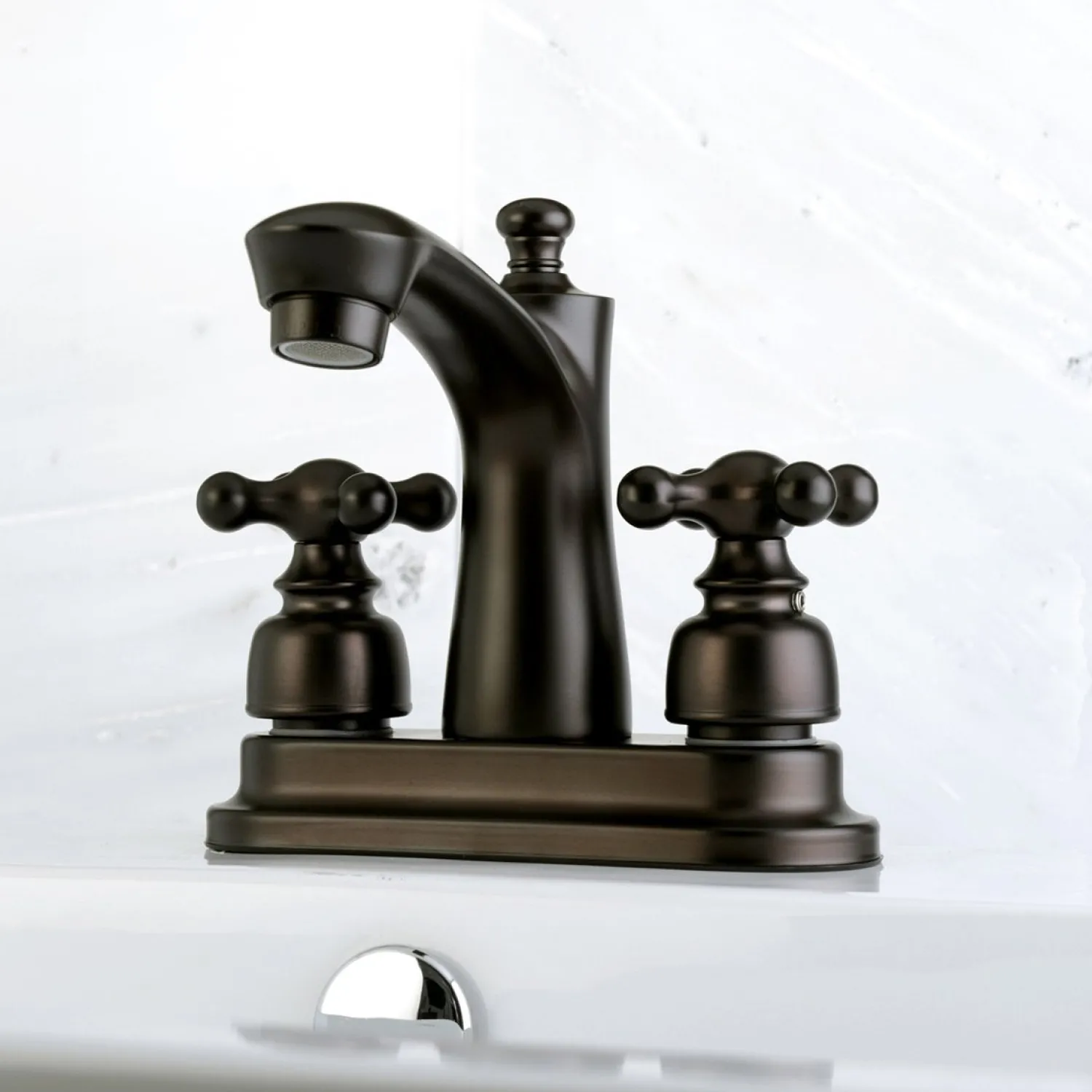 Outlet Victorian 4" Centerset Bathroom Faucet 4" Center Set