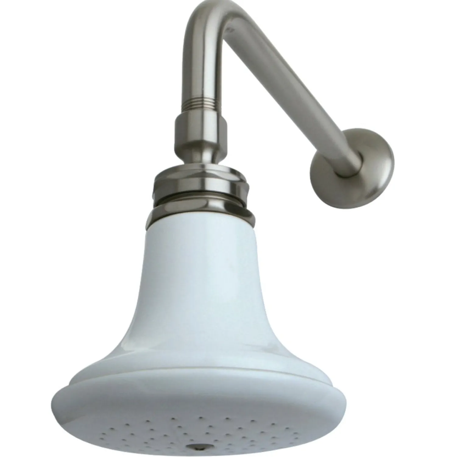 Best Victorian Ceramic Showerhead with 12" Shower Arm Combo Shower Heads