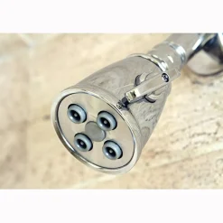 Clearance Victorian Classic 2-1/4" Adjustable Spray Brass Shower Head Shower Heads