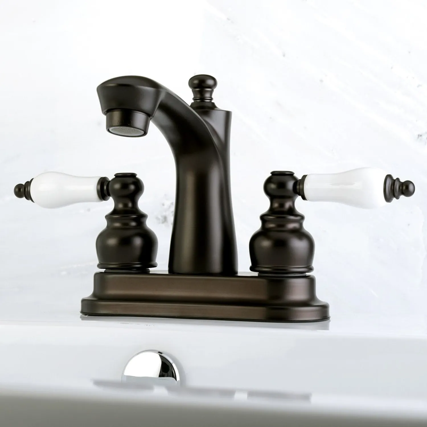 Online Victorian Deck Mount 4-Inch Centerset Bathroom Faucet 4" Center Set
