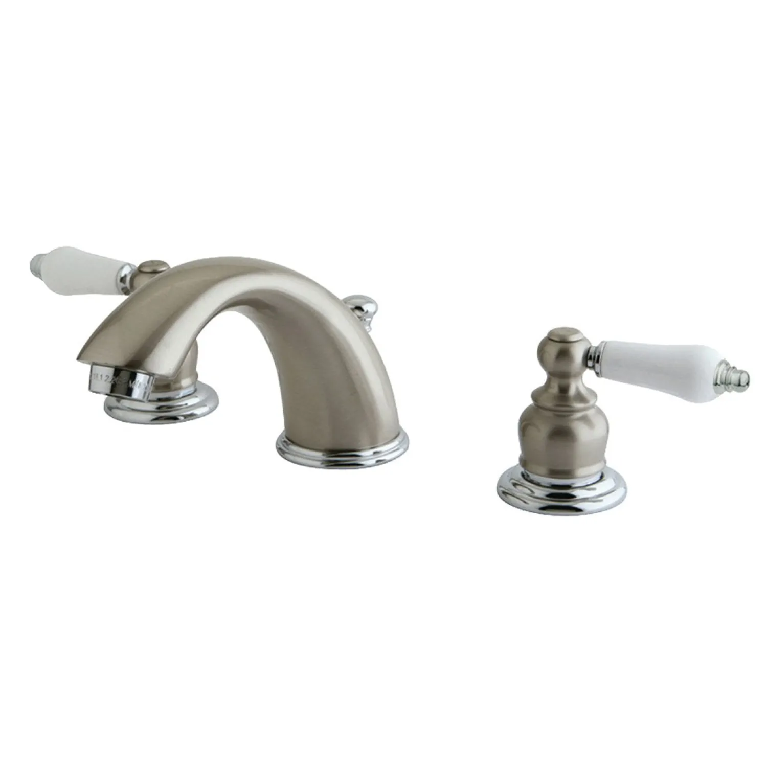 Discount Victorian Deck Mount Widespread Bathroom Faucet 8" Widespread