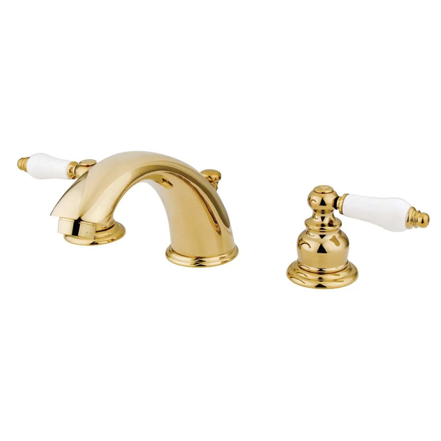 Discount Victorian Deck Mount Widespread Bathroom Faucet 8" Widespread