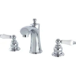 Clearance Victorian Deck Mount 8-Inch Widespread Bathroom Faucet 8" Widespread
