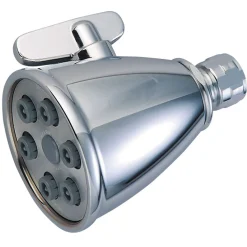 New Victorian 3" Diameter Adjustable Shower Head with 6 Jets Shower Heads