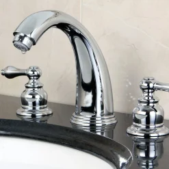 New Victorian 2-Handle 8-Inch Widespread Bathroom Faucet 8
