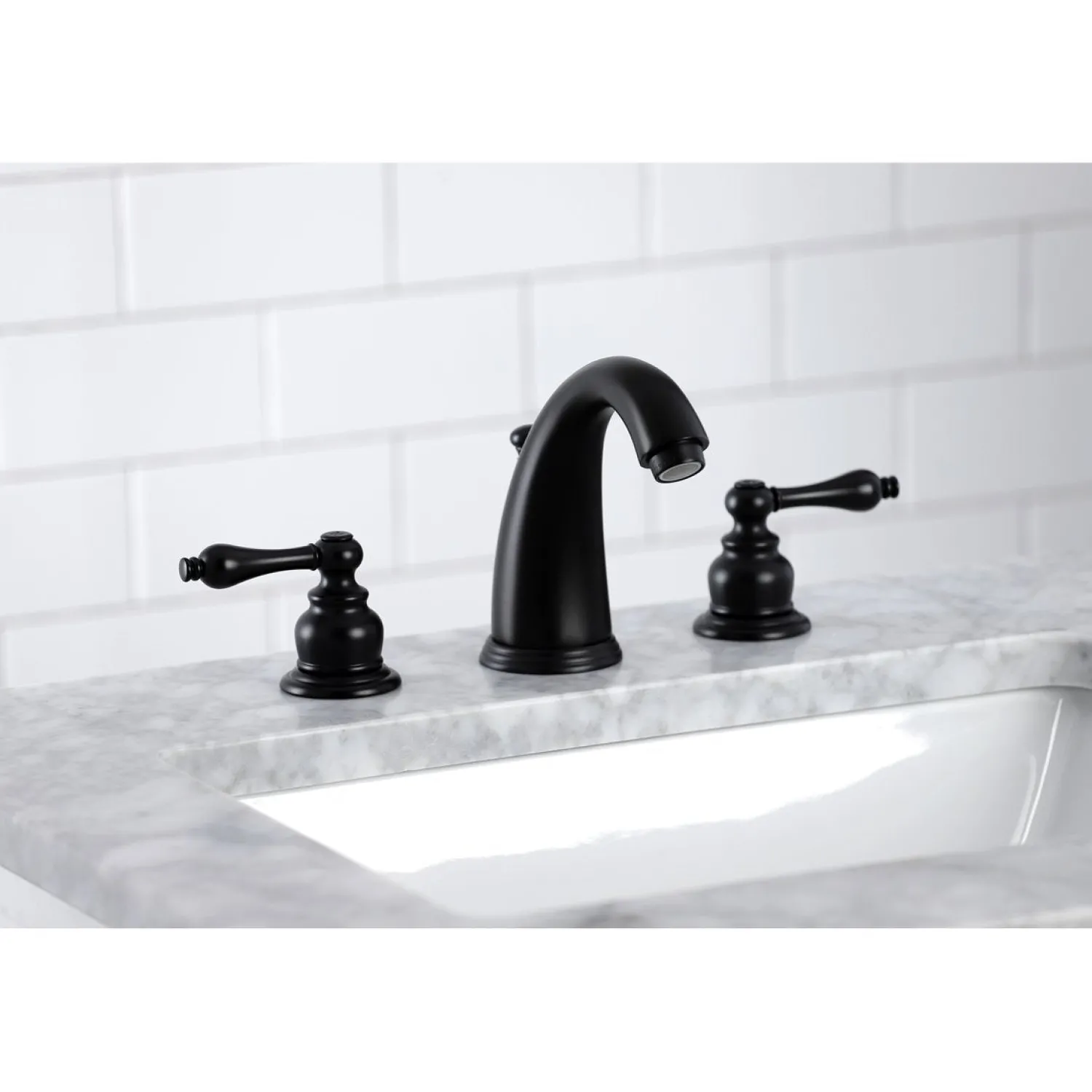 New Victorian 2-Handle 8-Inch Widespread Bathroom Faucet 8" Widespread