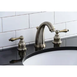 New Victorian 2-Handle 8-Inch Widespread Bathroom Faucet 8