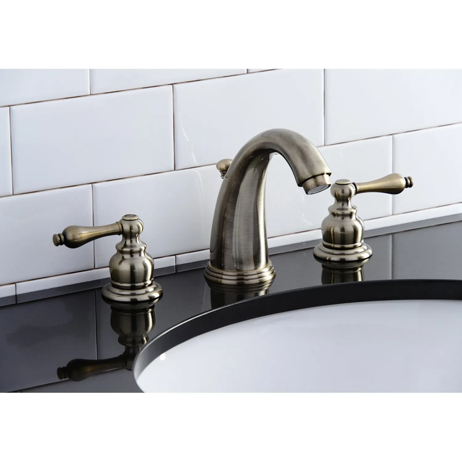 New Victorian 2-Handle 8-Inch Widespread Bathroom Faucet 8" Widespread