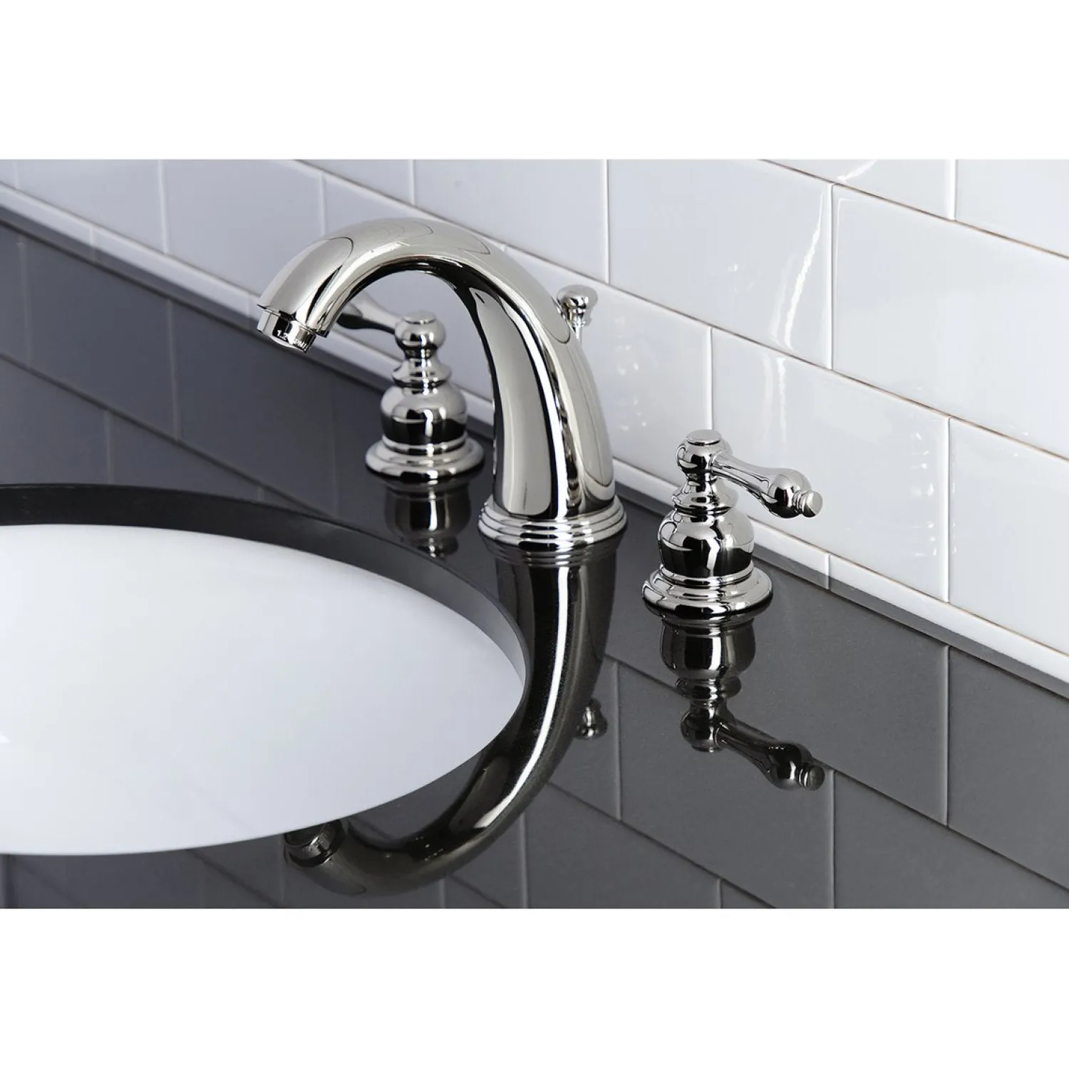 New Victorian 2-Handle 8-Inch Widespread Bathroom Faucet 8" Widespread