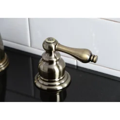 New Victorian 2-Handle 8-Inch Widespread Bathroom Faucet 8