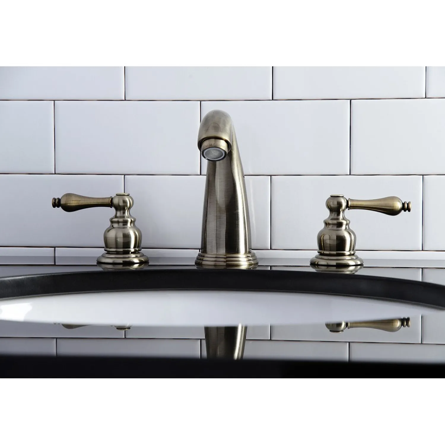 New Victorian 2-Handle 8-Inch Widespread Bathroom Faucet 8" Widespread