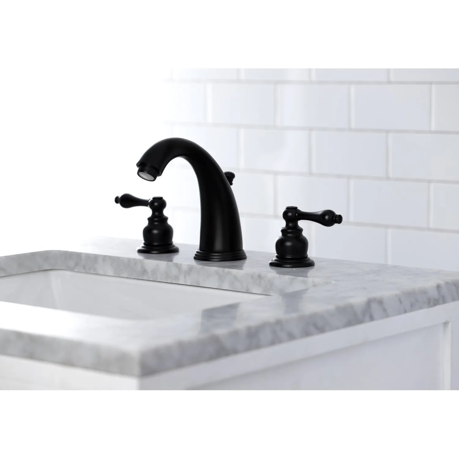 New Victorian 2-Handle 8-Inch Widespread Bathroom Faucet 8" Widespread