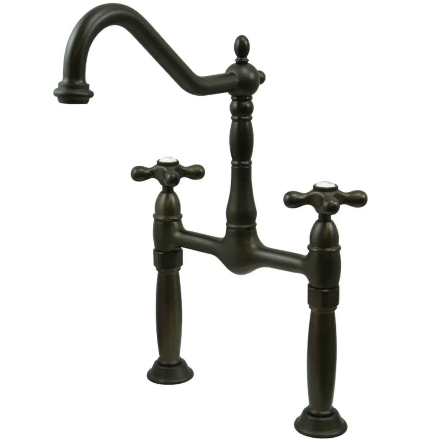 Victorian 2-Hole Vessel Sink Faucet Vessel Faucets