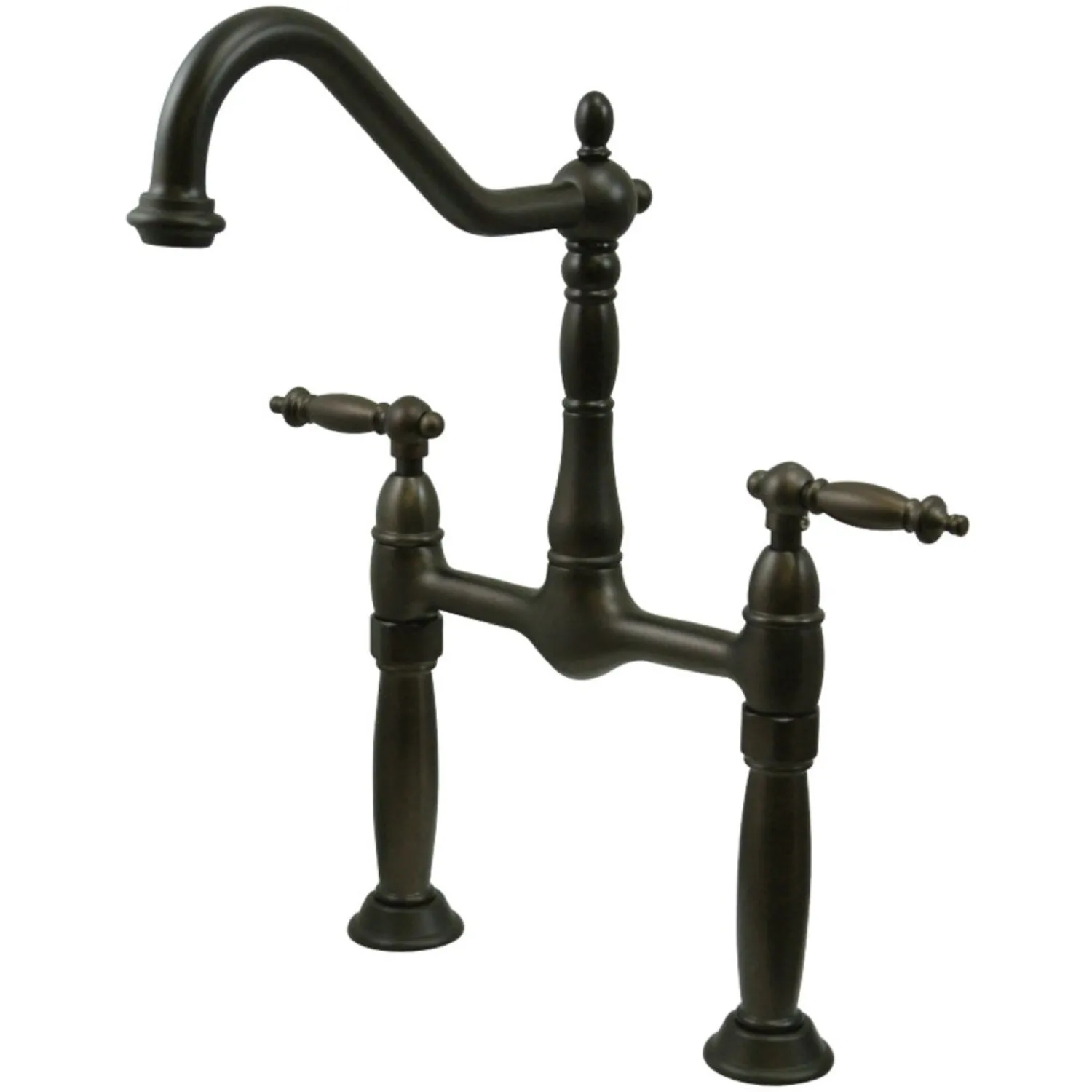 Discount Victorian 2-Hole Deck Mount Vessel Sink Faucet Vessel Faucets
