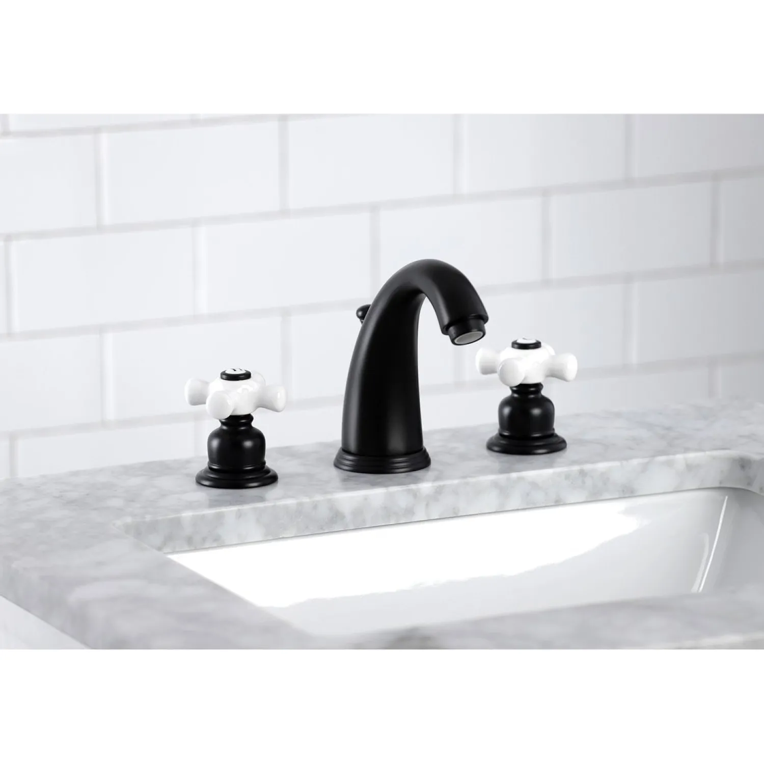 Sale Victorian 8-Inch Widespread Two-Handle Bathroom Faucet 8" Widespread