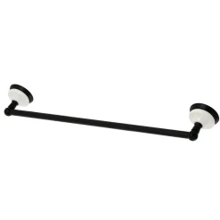 Best Victorian 24-Inch Towel Bar in Matte Black Towel Bars