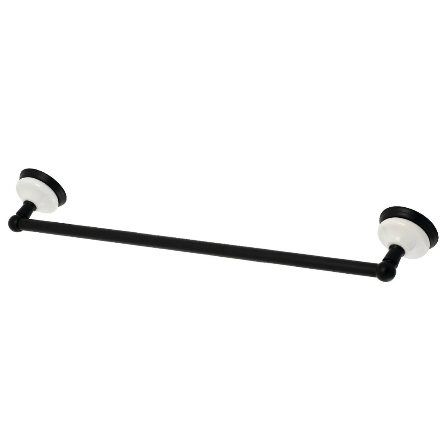 Best Victorian 24-Inch Towel Bar in Matte Black Towel Bars