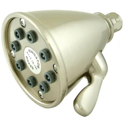 Outlet Victorian 3-5/8" 8 Jet Adjustable Brass Shower Head Shower Heads