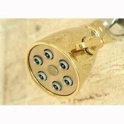 Outlet Victorian 3" 6 Jet Adjustable Shower Head Shower Heads
