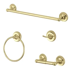 Clearance Victorian 4-Piece Bathroom Accessory Set Accessory Packages