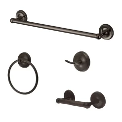 Clearance Victorian 4-Piece Bathroom Accessory Set Accessory Packages