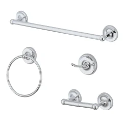 Clearance Victorian 4-Piece Bathroom Accessory Set Accessory Packages