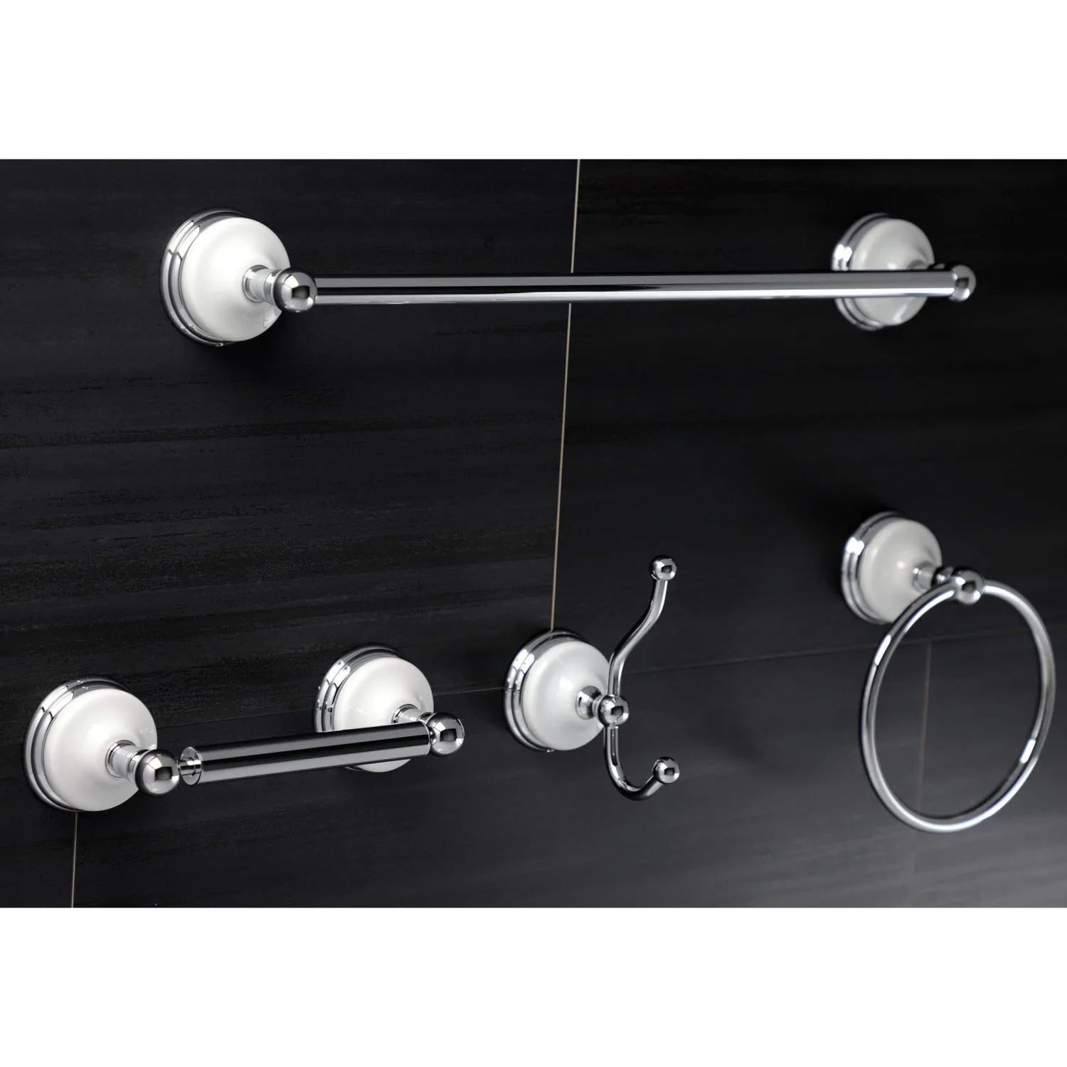 Victorian 4-Piece 18" Bathroom Hardware Accessory Packages