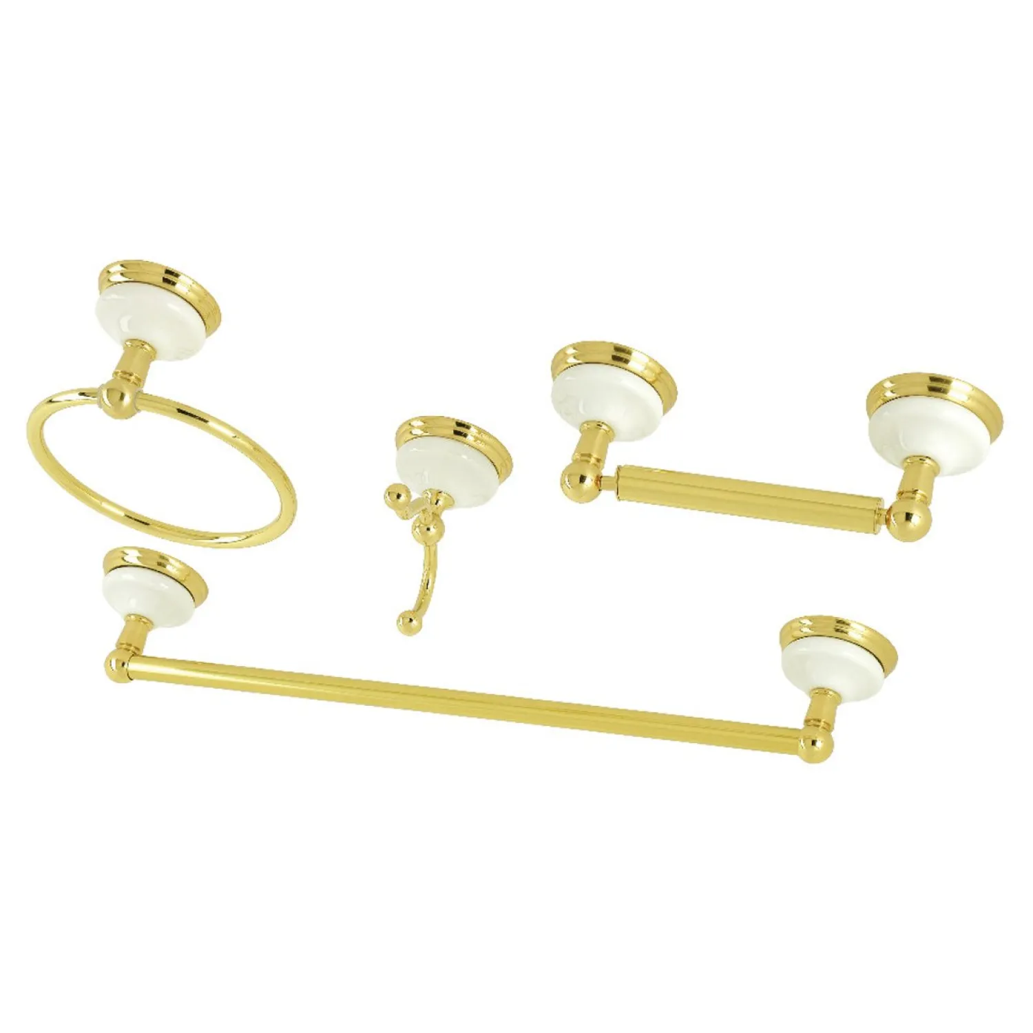 Victorian 4-Piece 18" Bathroom Hardware Accessory Packages