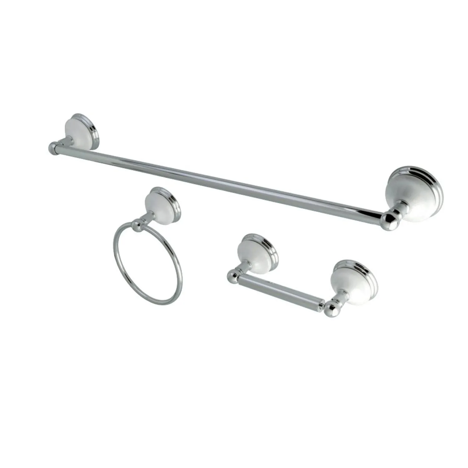 Outlet Victorian 3-Piece 24" Bathroom Hardware Accessory Packages