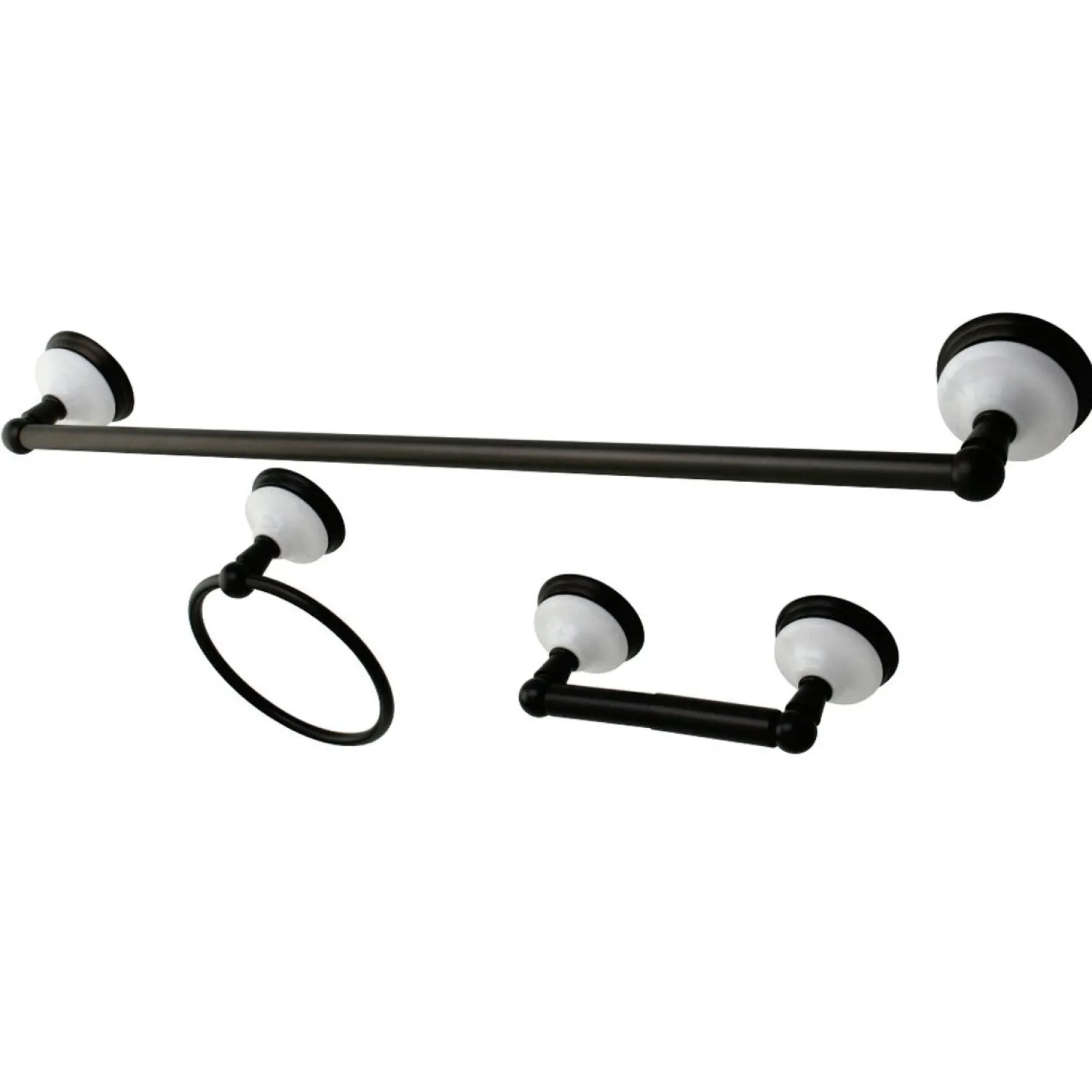 Outlet Victorian 3-Piece 24" Bathroom Hardware Accessory Packages
