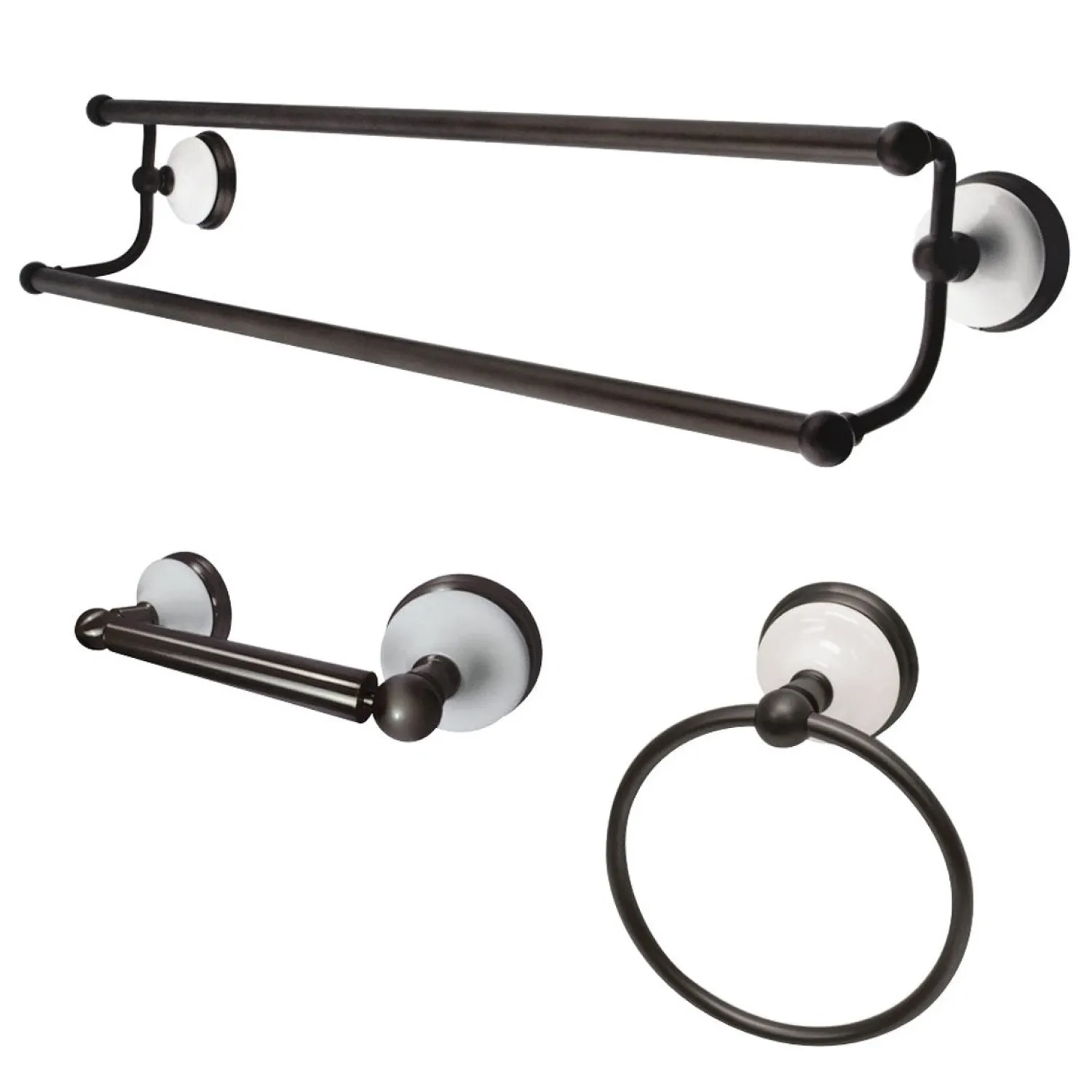 Best Victorian 3-Piece 24" Bathroom Accessory Set Accessory Packages