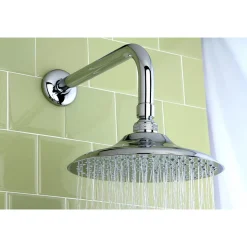 Online Victorian 5-1/4" Shower Head with Shower Arm in Polished Chrome Shower Heads