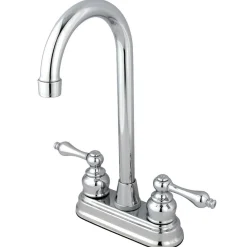 Sale Victorian Two Handle 4" Centerset High-Arch Bar Faucet Bar Faucets