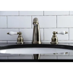 Outlet Victorian Two-Handle 8-Inch Widespread Bathroom Faucet 8