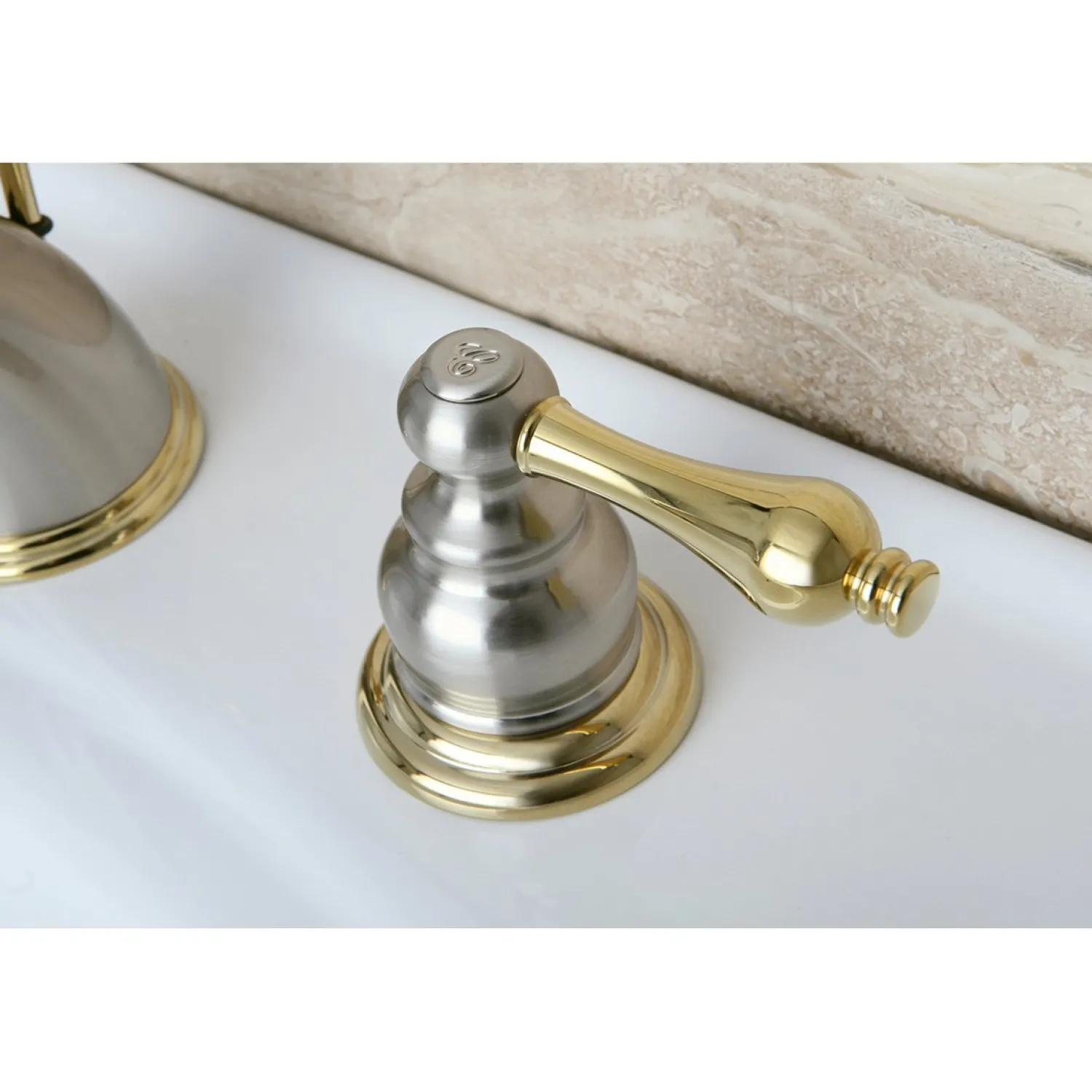 Victorian Widespread Bathroom Faucet 8" Widespread