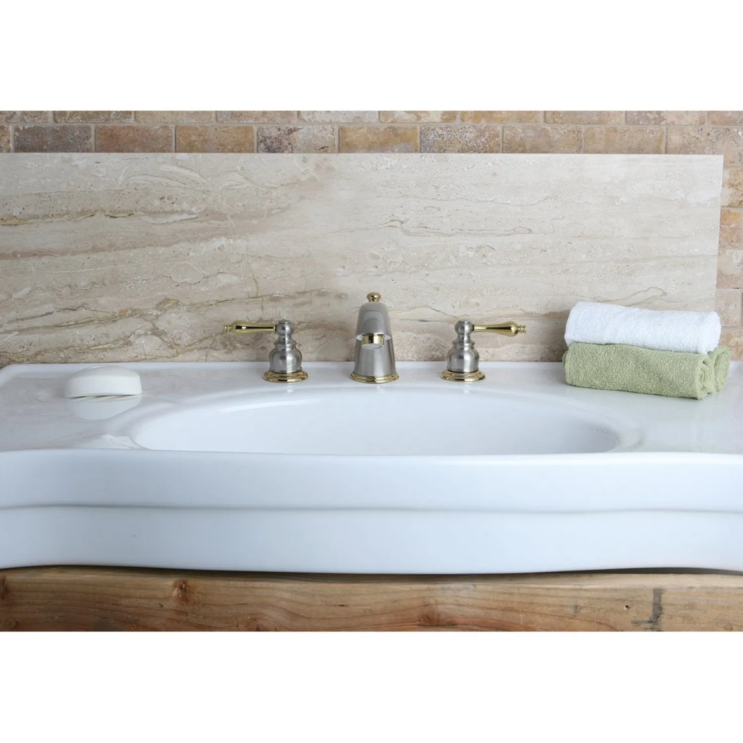 Victorian Widespread Bathroom Faucet 8" Widespread