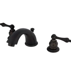 Victorian Widespread Bathroom Faucet 8