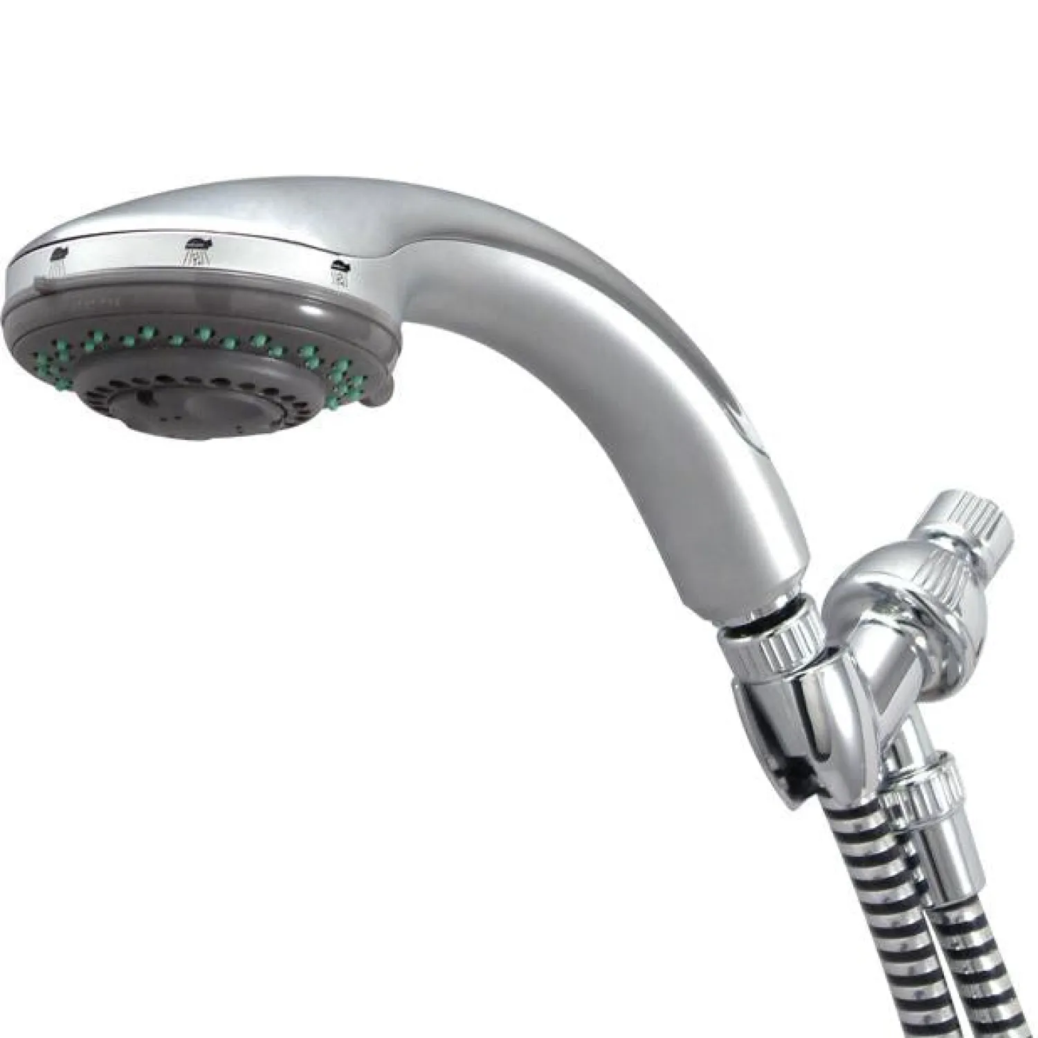 Outlet Vilbosch 5 Function Hand Shower with Hose in Satin Nickel Handheld Shower Heads
