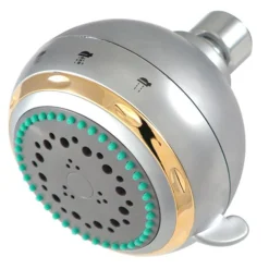 Discount Vilbosch 5-Setting Shower Head in Satin Nickel Shower Heads
