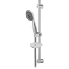 Hot Vilbosch 5-Setting Hand Shower with Slide Bar Kit and Stainless Steel Hose in Satin Nickel Handheld Shower Heads