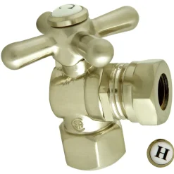 Online Vintage Angle Stop with 1/2" IPS x 1/2" or 7/16" Slip Joint Toilet Parts
