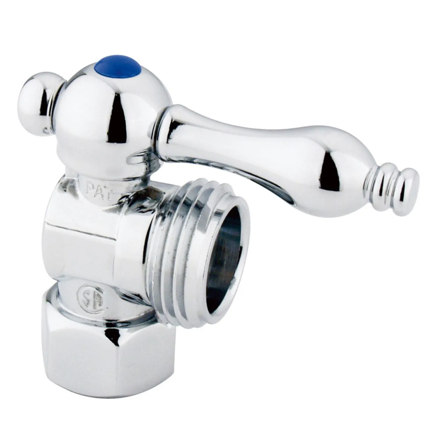 Vintage Angle Stop with 1/2" IPS x 3/4" Hose Thread Toilet Parts