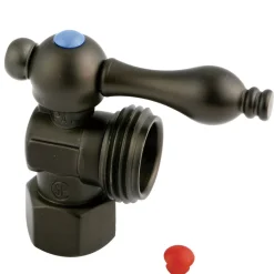 Vintage Angle Stop with 1/2" IPS x 3/4" Hose Thread Toilet Parts