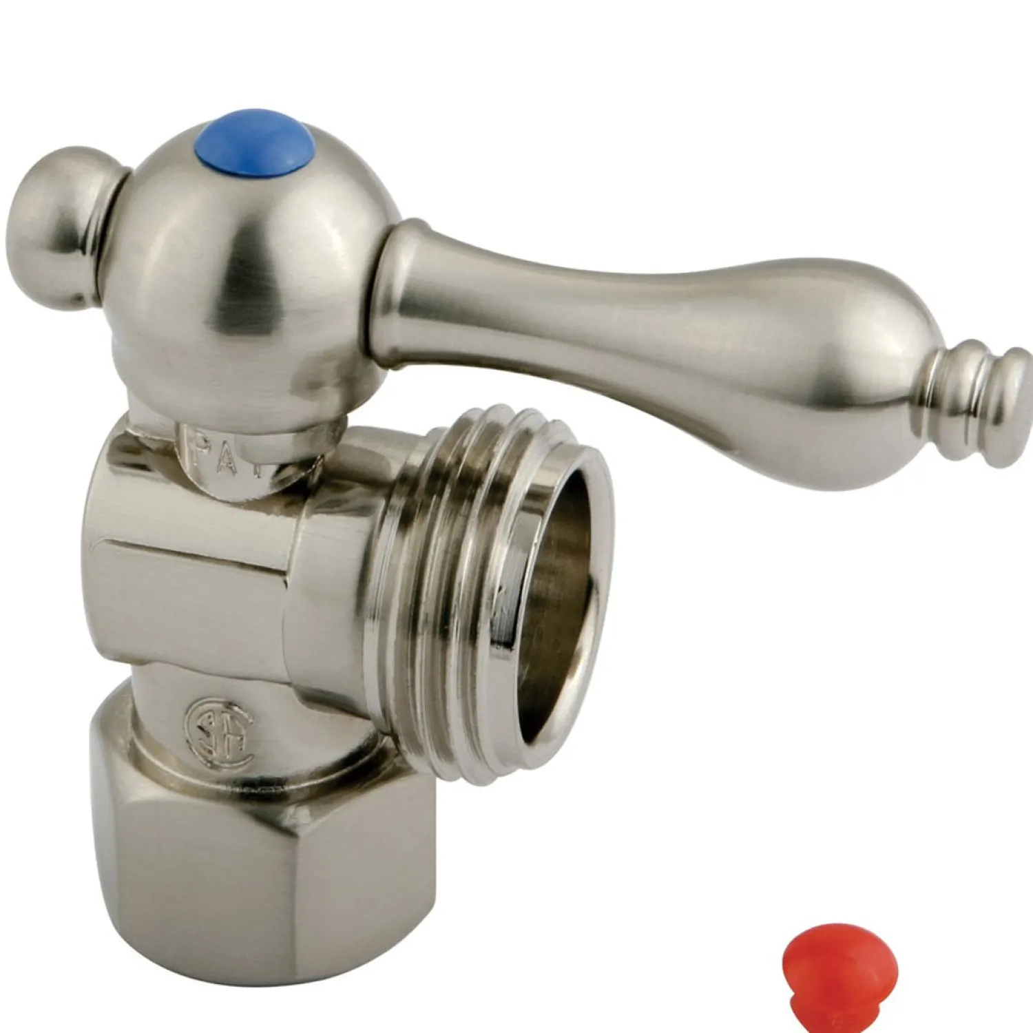 Vintage Angle Stop with 1/2" IPS x 3/4" Hose Thread Toilet Parts