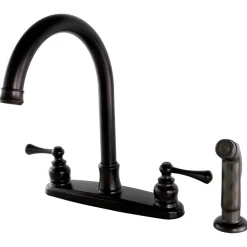 Sale Vintage Centerset Kitchen Faucet Faucets With Side Spray
