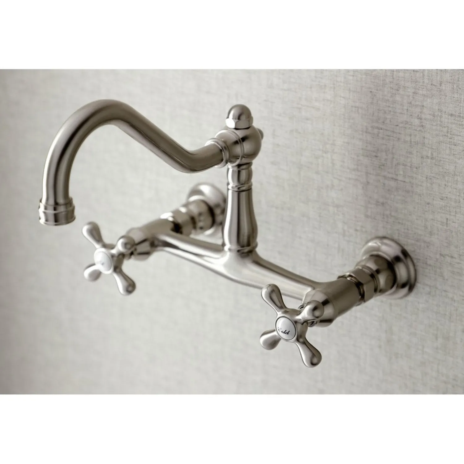 Clearance Vintage 8" Center Wall Mount Bathroom Faucet Wall Mount